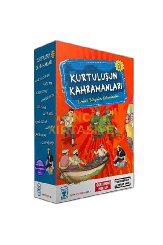 KURTULUŞUN KAHRAMANLARI 2 SET - (10 KITAP)