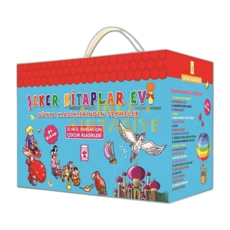 ŞEKER KİTAPLAR EVİ 2- DÜNYA KLASİKLERİ 2.- 3. SINIF