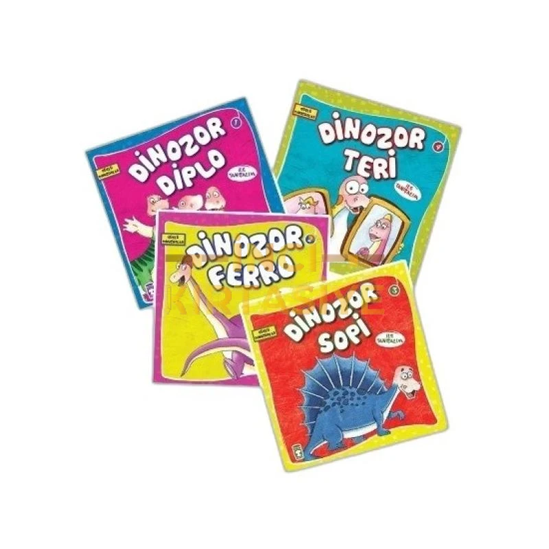 GÜÇLÜ DINOZORLAR SET (4 KITAP)