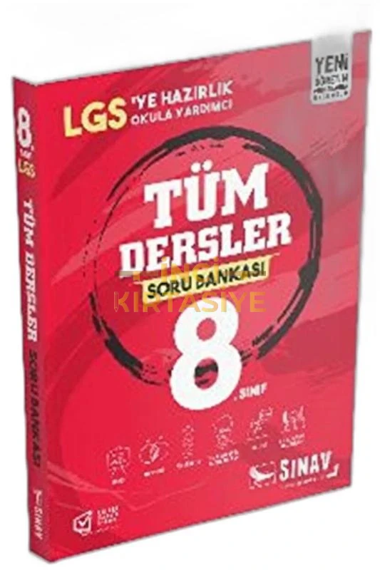 SINAV 8 SORU BANKASI TÜM DERSLER