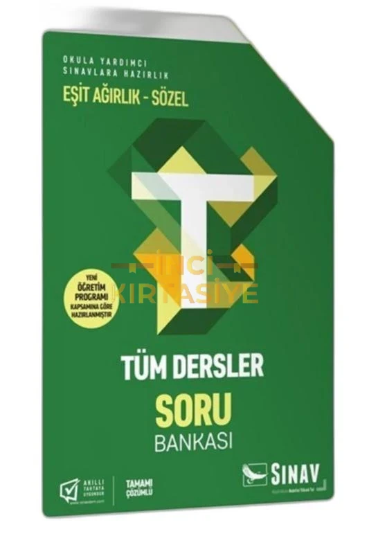SINAV 11 SORU BANKASI EŞİT AĞIRLIK-SÖZEL TÜM DERSLER