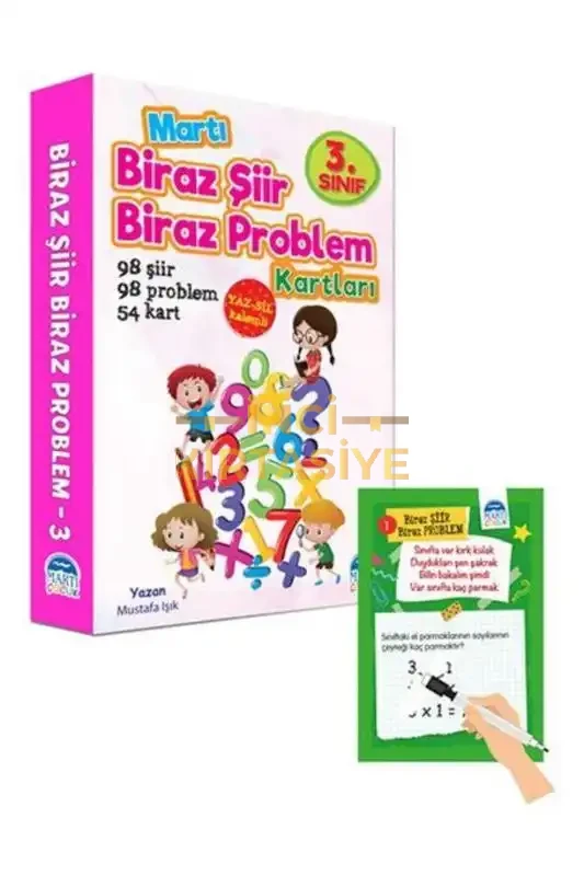 MARTI BİRAZ ŞİİR BİRAZ PROBLEM KARTLARI 3.SINIF