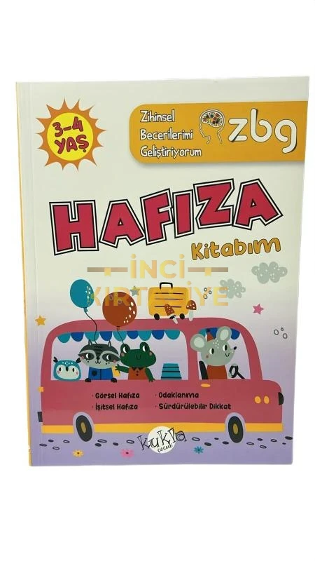 ZBG HAFIZA KİTABIM  3-4 YAŞ