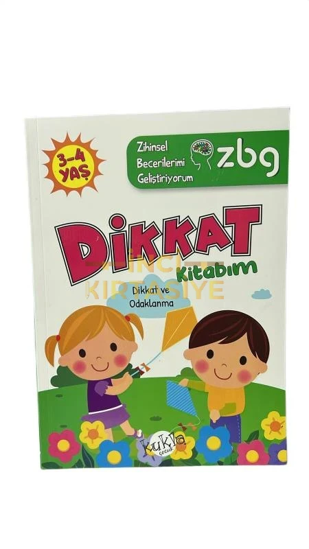 ZBG DİKKAT KİTABIM 3-4 YAŞ