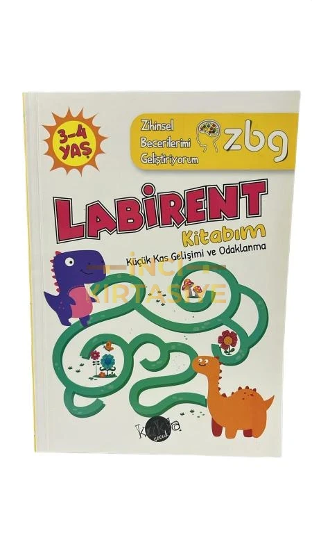 ZBG LABİRENT KİTABIM 3-4 YAŞ