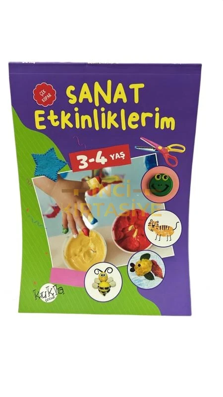 SANAT ETKİNLİKLERİM 3-4 YAŞ ÇEK KOPAR
