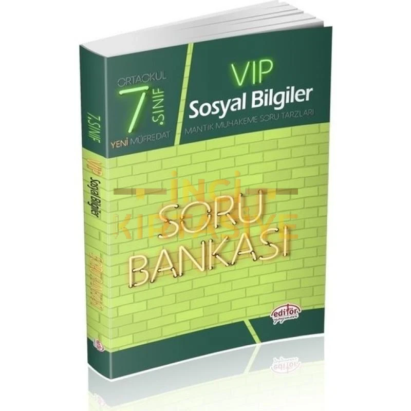 EDİTÖR VİP 7 SOSYAL SORU BANKASI
