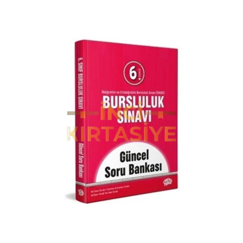 EDİTÖR 6.SINIF BURSLULUK GÜNCEL SORU BANKASI