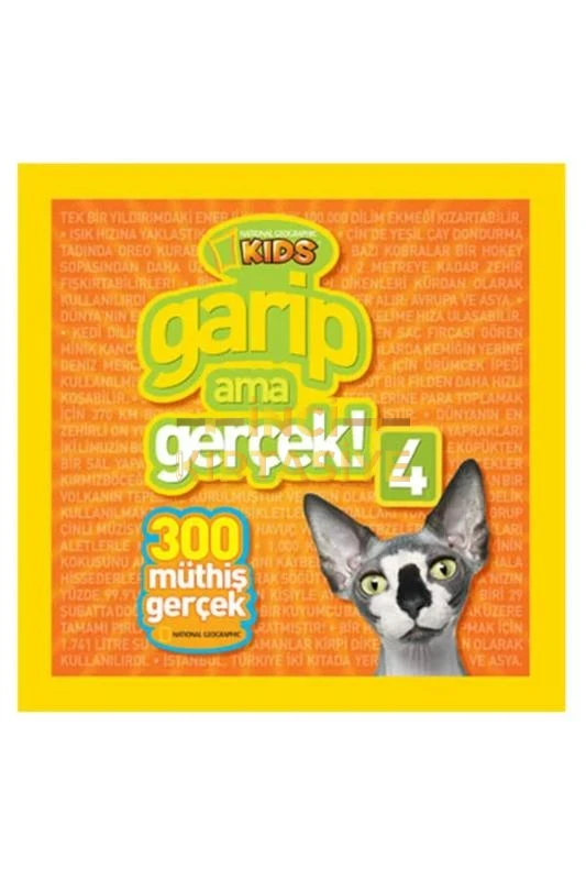 NATIONAL GEOGRAPHIC KIDS GARIP AMA GERÇEK 1 - 350 MÜTHIŞ GERÇEK