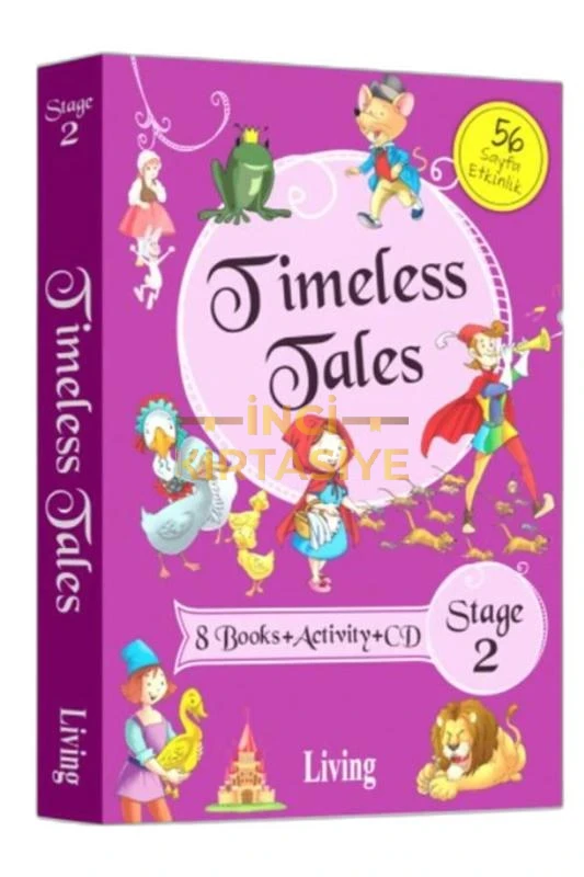 YUVA TIMELESS TALES STAGE 2 ( 8 BOOKS + CD + ACTIVITY)
