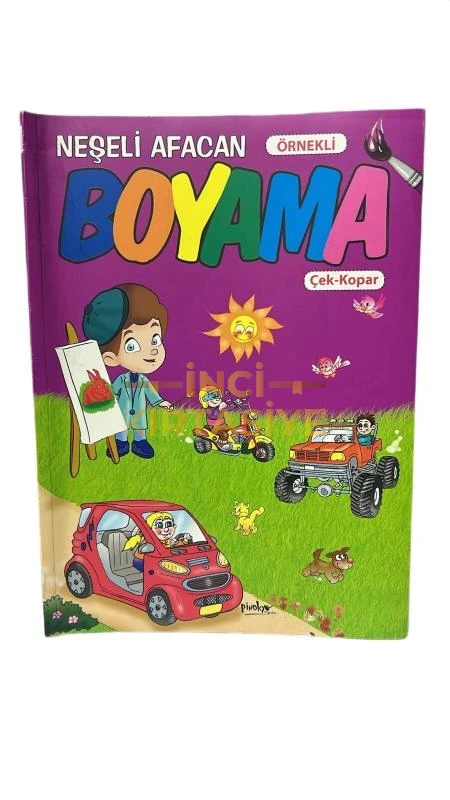 NEŞELİ AFACAN BOYAMA ÇEK KOPAR