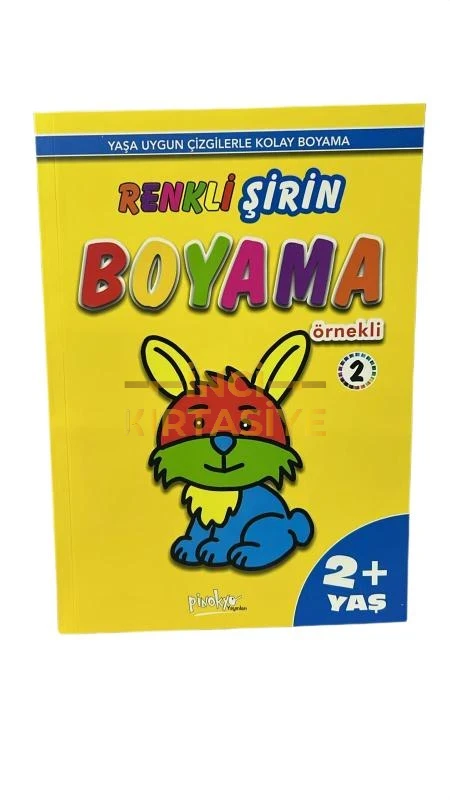 RENKLİ ŞİRİN BOYAMA 2+ YAŞ
