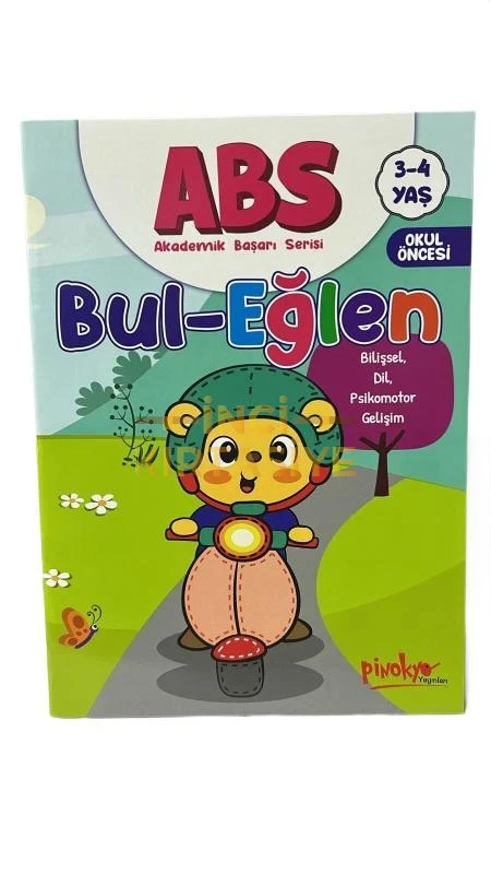 ABS BUL EĞLEN 3-4 YAŞ OKUL ÖNCESİ