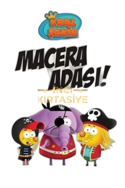 KRAL ŞAKIR 8 MACERA ADASI (CILTLI)