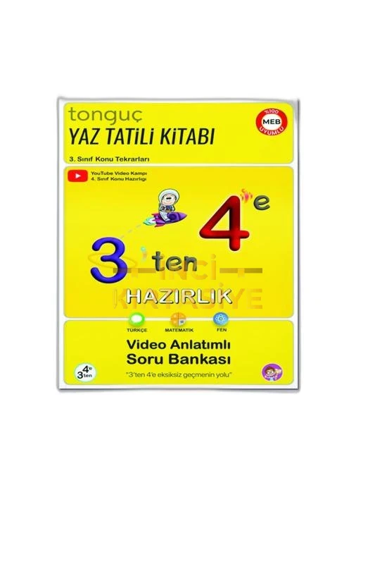 3TEN 4E HAZIRLIK YAZ TATİLİ KİTABI
