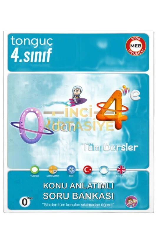 TONGUÇ 0'DAN 4'E KONU ANLATIMLI SORU BANKASI