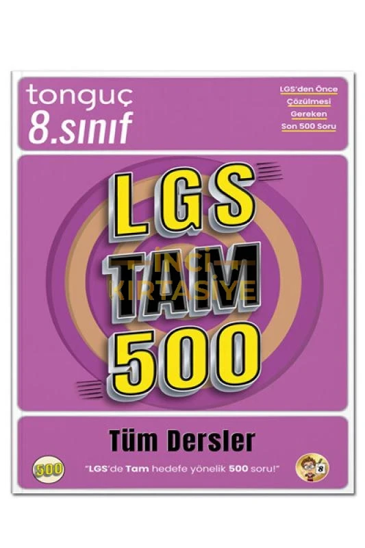 TONGUÇ LGS TAM 500 SORU BANKASI