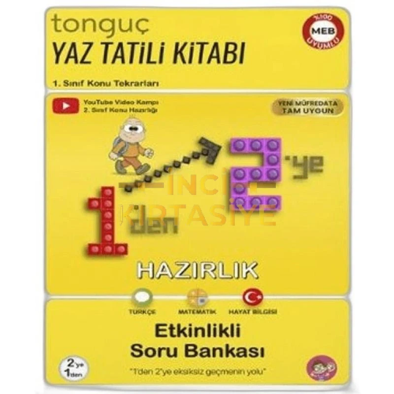 1DEN 2YE HAZIRLIK YAZ TATİLİ KİTABI