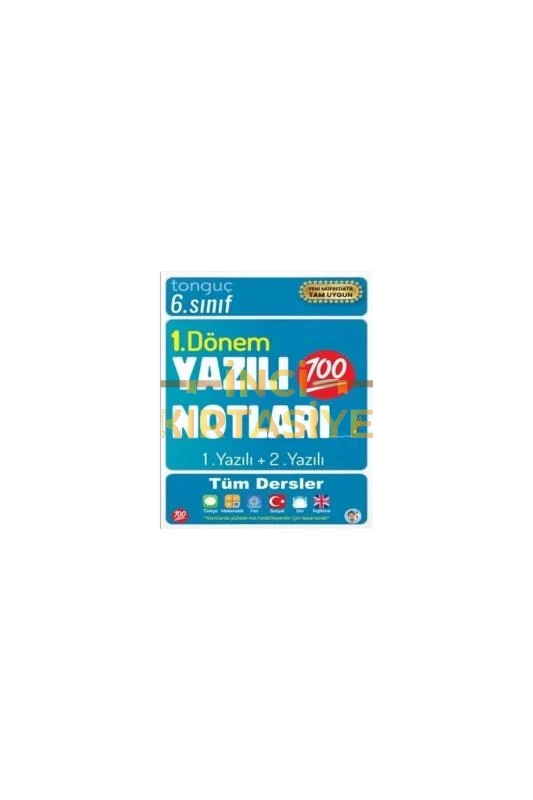 6. SINIF YAZILI NOTLARI 1. DÖNEM 1 VE 2. YAZILI