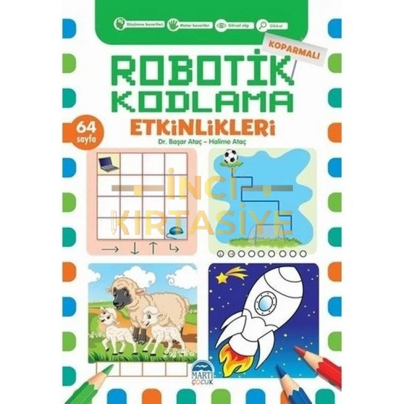 MARTI-ROBOTIK KODLAMA-KOPARMALI-64 SAYFA(TURUNCU)