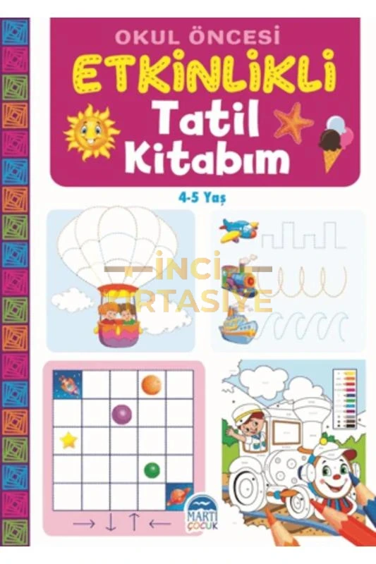 MARTI-ETKINLIKLI TATIL KITABIM-(4-5 YAŞ)