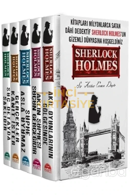 SHERLOCK HOLMES SET (5 KITAP ) YENI