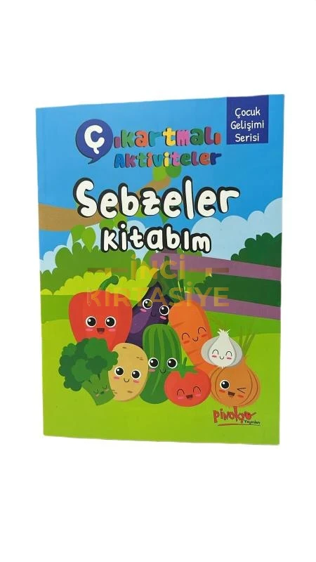 ÇIKARTMALI AKTİVİTELER SEBZELER KİTABIM