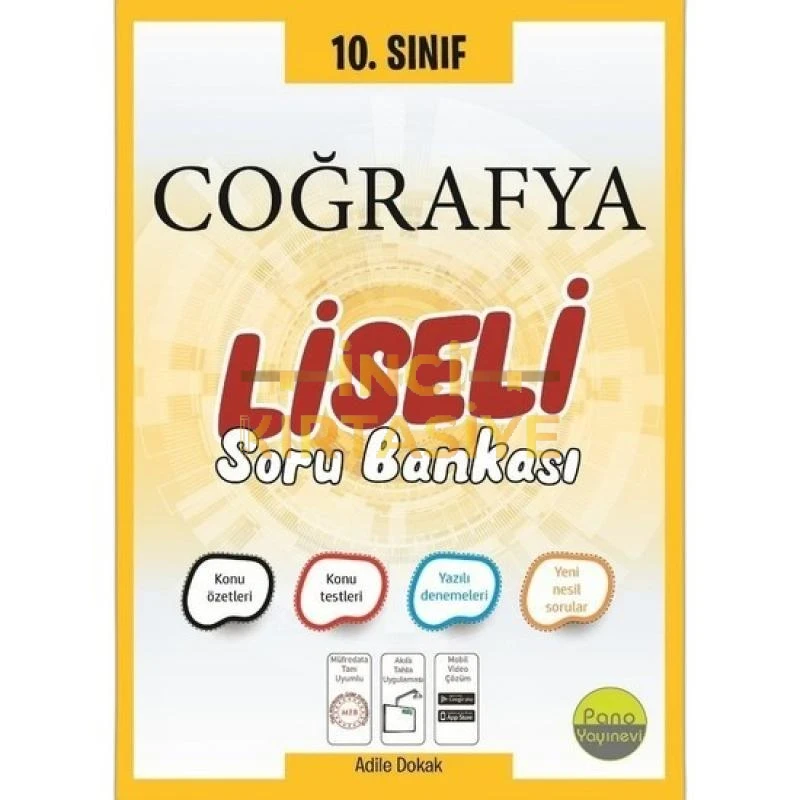 PANO 10. SINIF COĞRAFYA SORU BANKASI (LISELI)