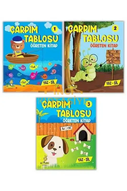 ÇARPIM TABLOSU ÖĞRETEN KİTAP SETİ