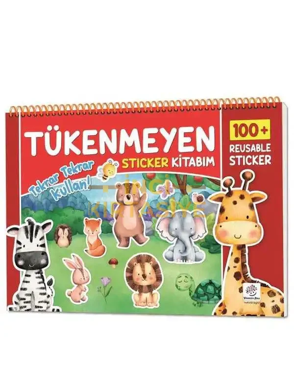 TÜKENMEYEN STİCKER KİTABIM TEKRAR TEKRAR KULLAN