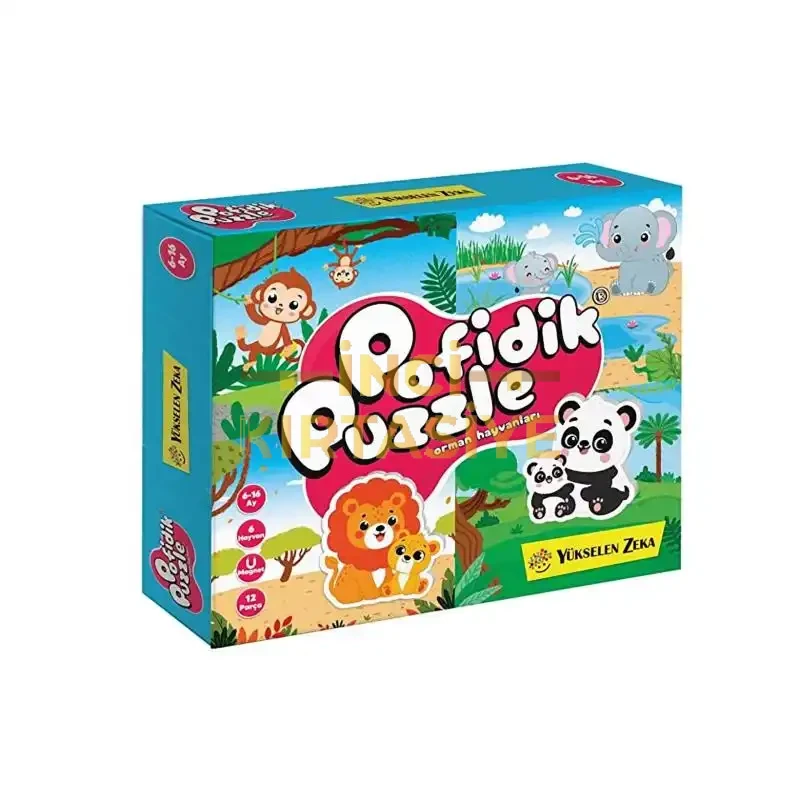 YÜKSELEN ZEKA POFİDİK PUZZLE ORMAN HAYVANLARI
