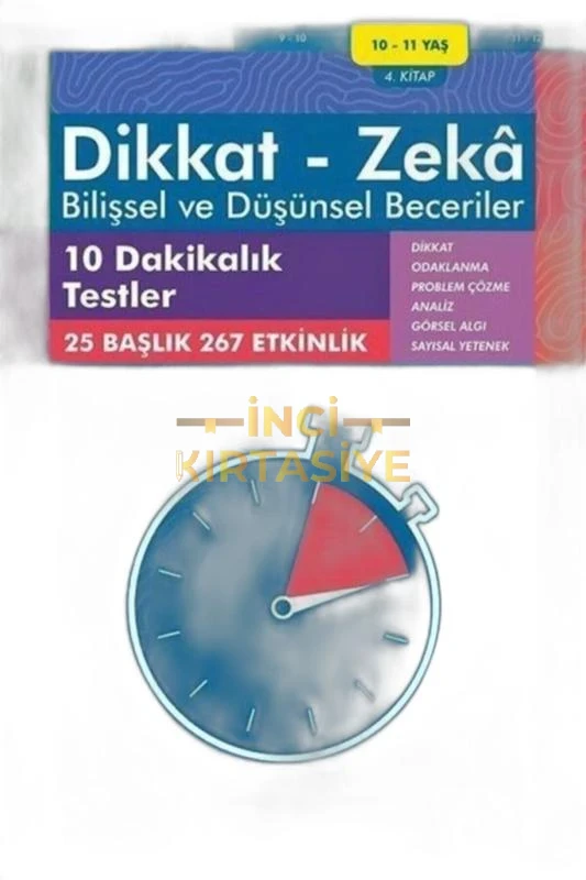 10 DAKIKALIK TESTLER (10 - 11 YAŞ) - DIKKAT ZEKA