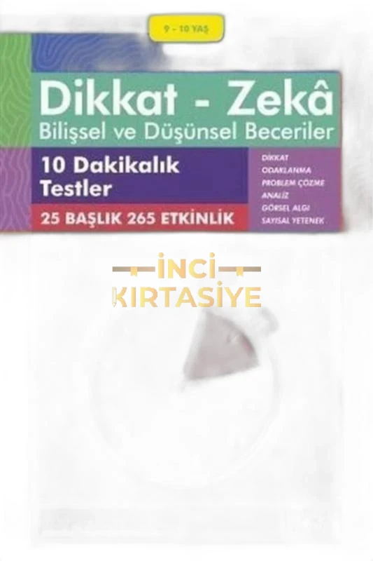 10 DAKIKALIK TESTLER (9 - 10 YAŞ) - DIKKAT ZEKA