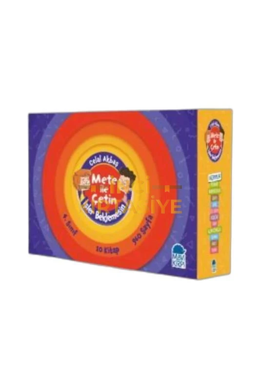 METE İLE ÇETIN İŞLER BEKLEMESIN - 4. SINIF HIKAYE SETI (10 KITAP)