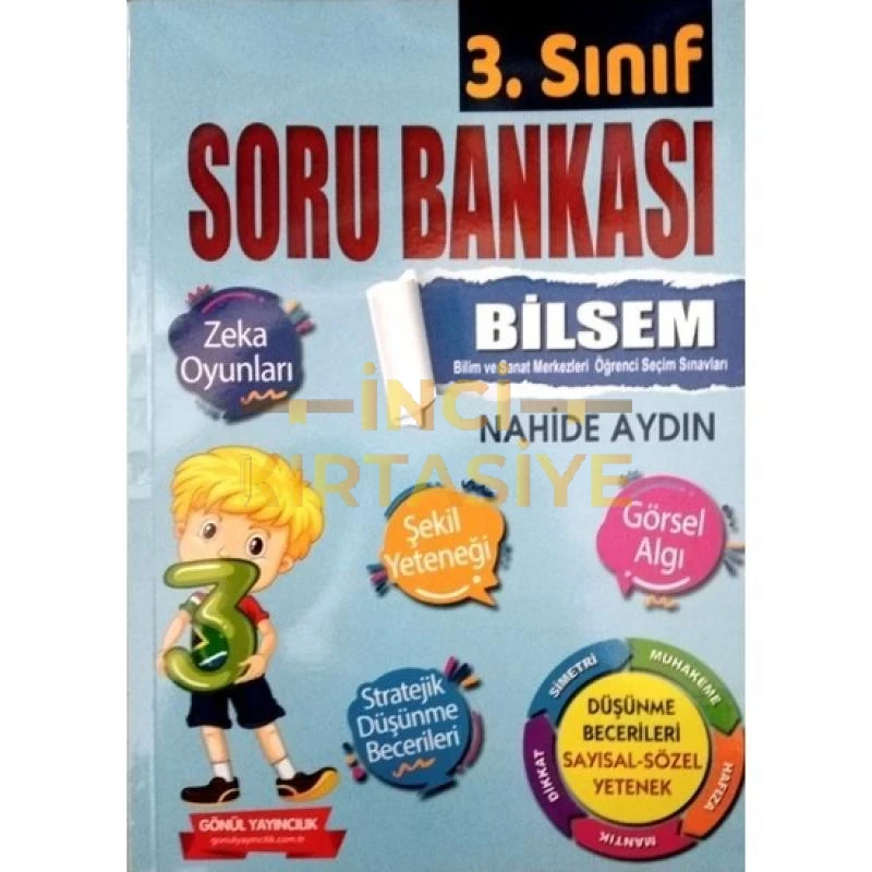 GÖNÜL 3 BİLSEM SORU BANKASI