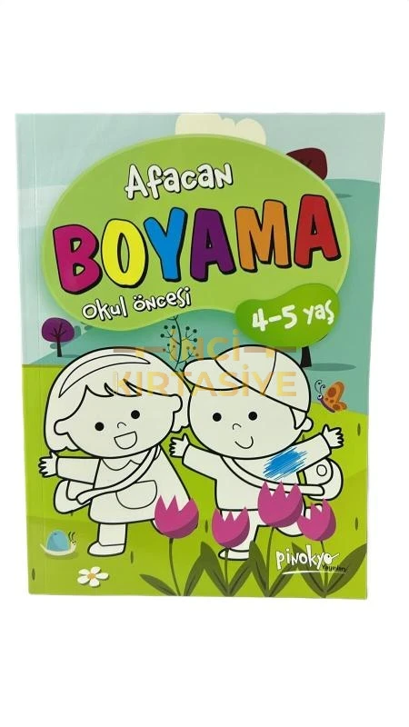 NEŞELİ AFACAN BOYAMA 4-5 YAŞ