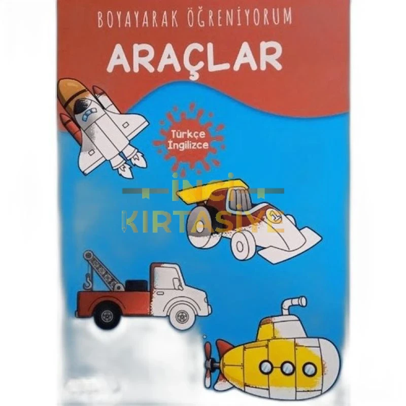 HOBY KİDSS BOYAYARAK ÖĞRENİYORUM-ARAÇLAR