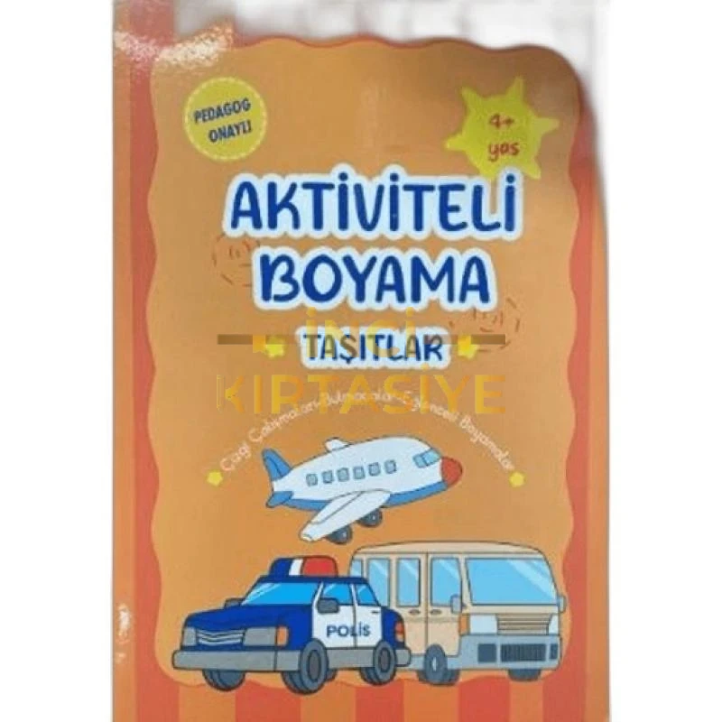 HOBY KİDSS AKTİVİTELİ BOYAMA-TAŞITLAR