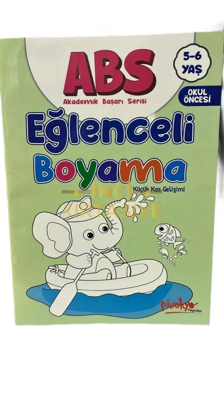 ABS EĞLENCELİ BOYAMA 5-6 YAŞ