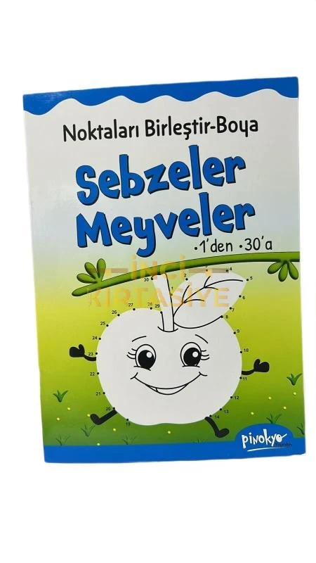 NOKTALARI BİRLEŞTİR SEBZELER MEYVELER