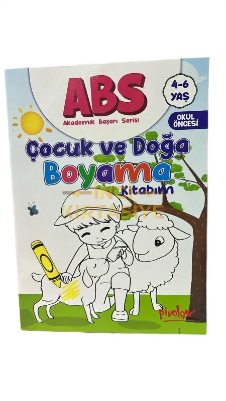 ABS ÇOCUK VE DOĞA BOYAMA KİTABIM