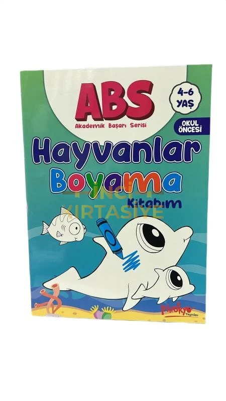 ABS HAYVANLAR BOYAMA 4-6 YAŞ