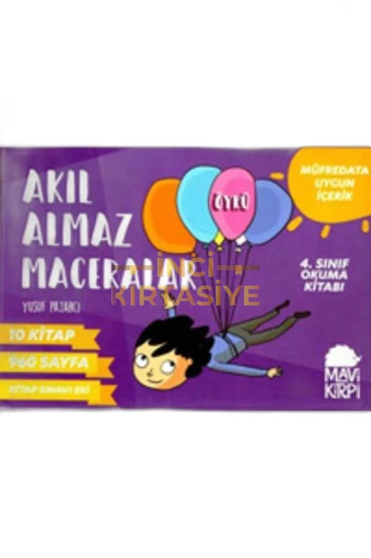 AKIL ALMAZ MACERALAR 4. SINIF SETI (10 KITAP)