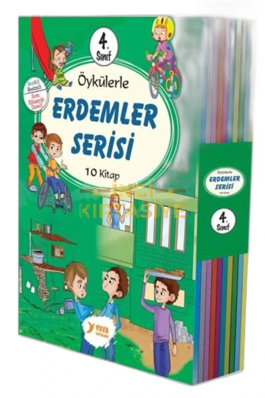 YUVA ÖYKÜLERLE ERDEMLER SERISI (4.SINIF 10 KITAP)