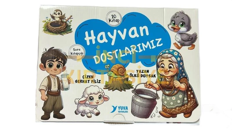 HAYVAN DOSTLARIMIZ 1. SINIF 10 KİTAP SET
