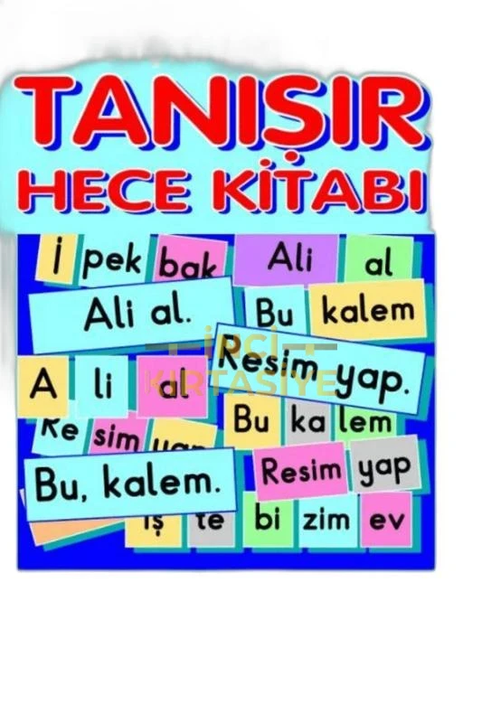 TANIŞIR YETİŞKİNLER İÇİN HECE KİTABI