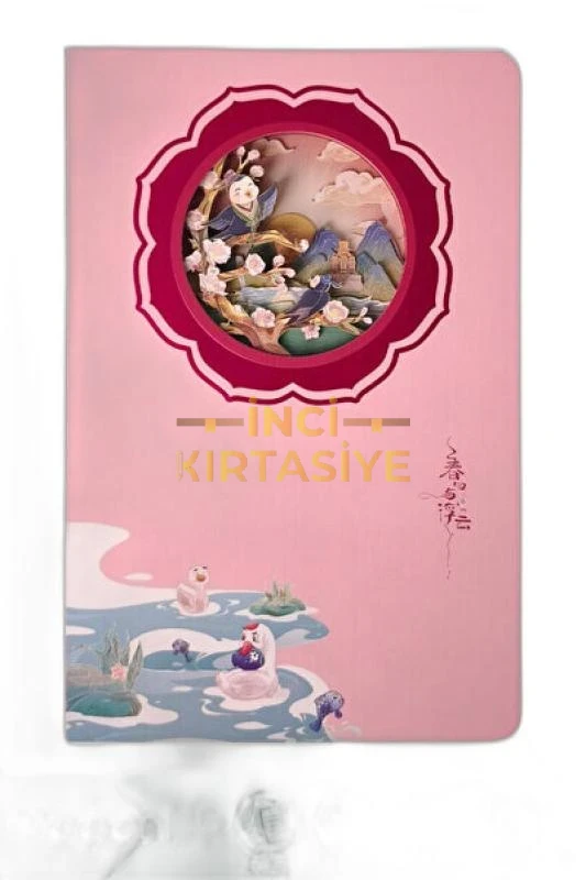 3D KUŞ TEMALI DEFTER