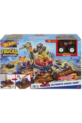 MATTEL HOT WHEELS MONSTER TRUCKS MUHTEŞEM ÇARPIŞMA ARENASI™ HNB96