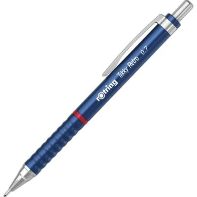 ROTRİNG TİKKY 0,7MM VERSATİL KALEM RETRO METALİK MAVİ