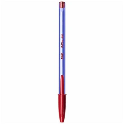 CRISTAL SOFT TÜKENMEZ KALEM  KIRMIZI